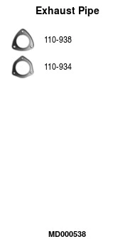 Exhaust Pipe (MD000538)