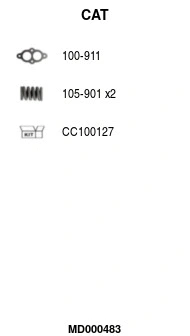 Catalytic Converter (MD000483)