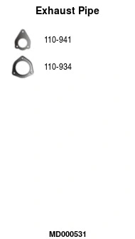 Exhaust Pipe (MD000531)