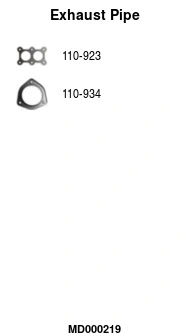 Exhaust Pipe (MD000219)
