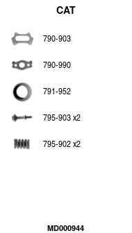 Catalytic Converter (MD000944)