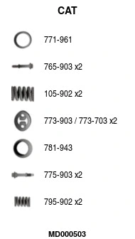 Catalytic Converter (MD000503)
