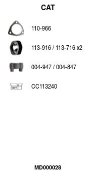 Catalytic Converter (MD000028)