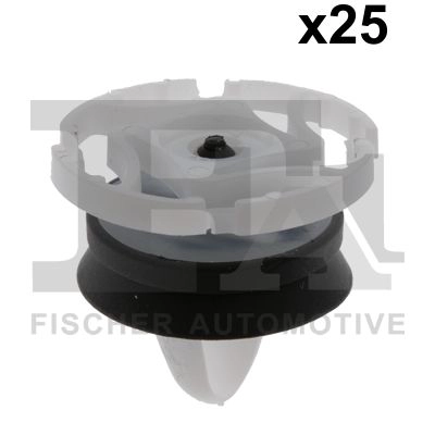 Clip, trim/protection strip