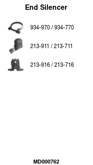 Rear Muffler (MD000762)