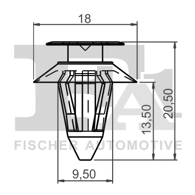 Clip, trim/protection strip