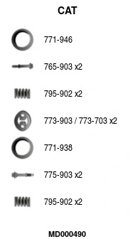 Catalytic Converter (MD000490)
