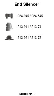 Rear Muffler (MD000915)