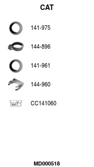 Catalytic Converter (MD000518)