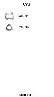 Catalytic Converter (MD000376)