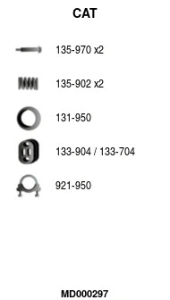 Catalytic Converter (MD000297)