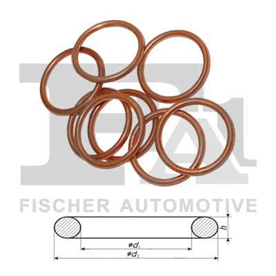 Seal Ring, oil drain plug (224.150.100)