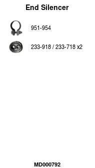 Rear Muffler (MD000792)