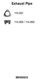 Exhaust Pipe (MD000523)