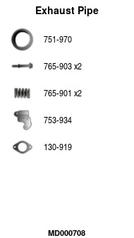 Exhaust Pipe (MD000708)