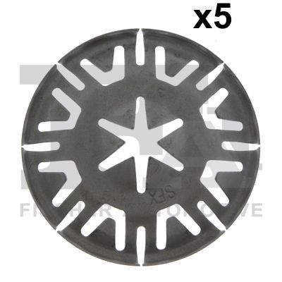 Clip, trim/protection strip