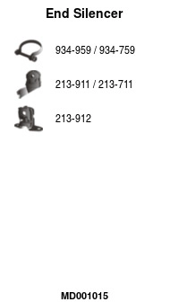 Rear Muffler (MD001015)