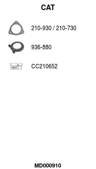 Catalytic Converter (MD000910)