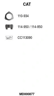 Catalytic Converter (MD000877)