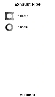 Exhaust Pipe (MD000183)