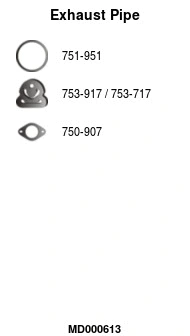 Exhaust Pipe (MD000613)