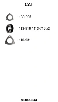 Catalytic Converter (MD000543)