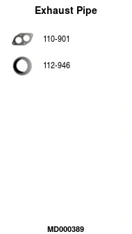 Exhaust Pipe (MD000389)