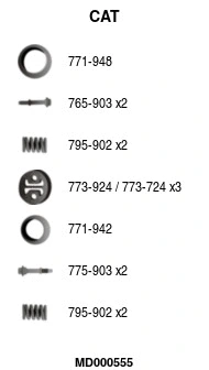 Catalytic Converter (MD000555)