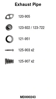 Exhaust Pipe (MD000243)