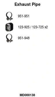 Exhaust Pipe (MD000138)