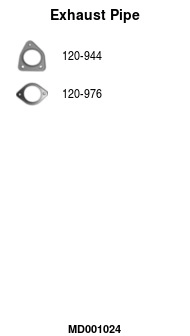 Exhaust Pipe (MD001024)