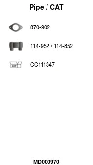 Catalytic Converter (MD000970)