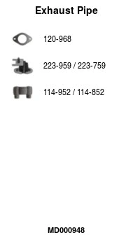 Exhaust Pipe (MD000948)