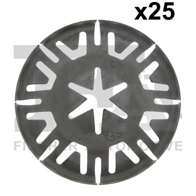 Clip, trim/protection strip