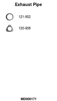 Exhaust Pipe (MD000171)