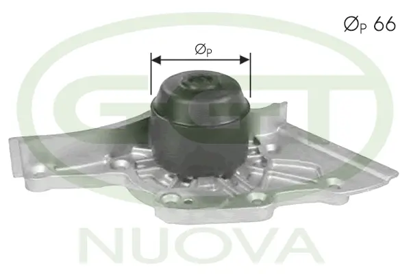 Water Pump, engine cooling (PA12023)