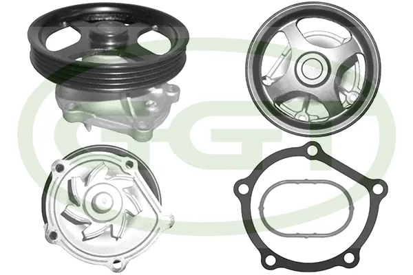 Water Pump, engine cooling (PA12635)