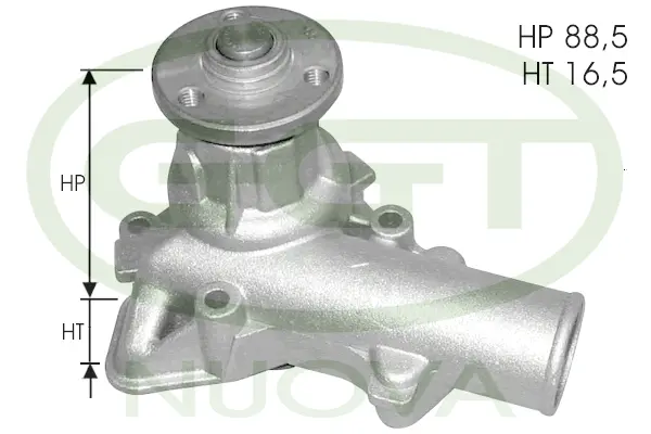 Water Pump, engine cooling (PA10067)