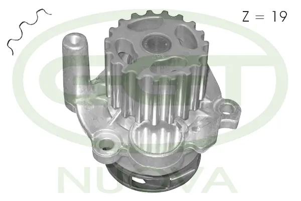 Water Pump, engine cooling (PA10014)