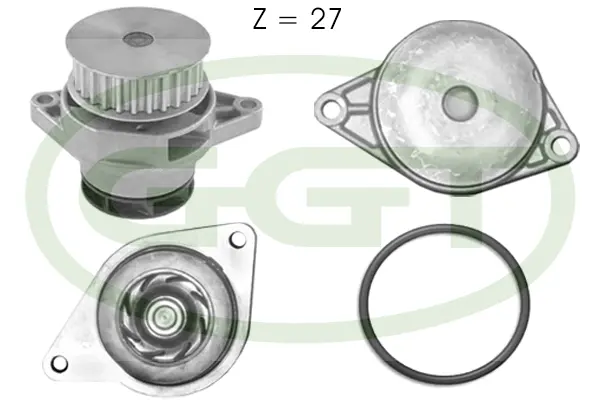 Water Pump, engine cooling (PA12060)