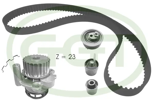 Water Pump & Timing Belt Kit (KPA20165)