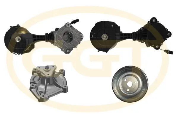 Water Pump + V-Ribbed Belt Kit (KPA20173T)
