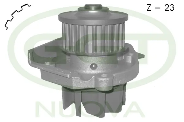Water Pump, engine cooling (PA12549)