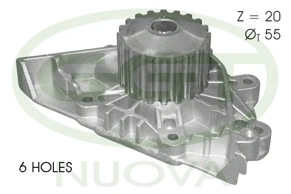 Water Pump, engine cooling (PA12520)