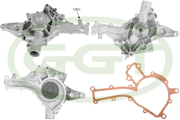 Water Pump, engine cooling (PA12146)
