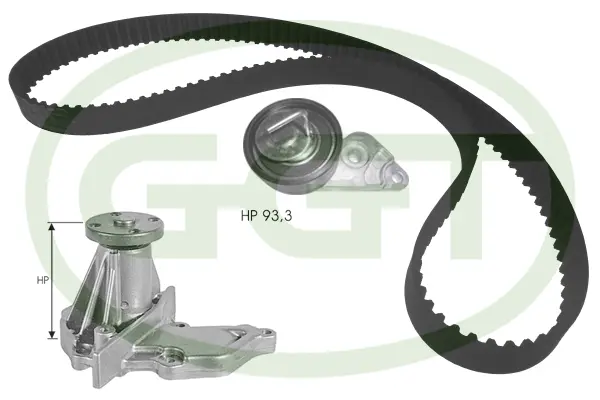 Water Pump & Timing Belt Kit (KPA20127)