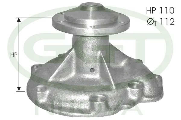 Water Pump, engine cooling (PA11198)