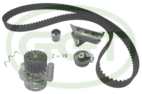 Water Pump & Timing Belt Kit (KPA20082)