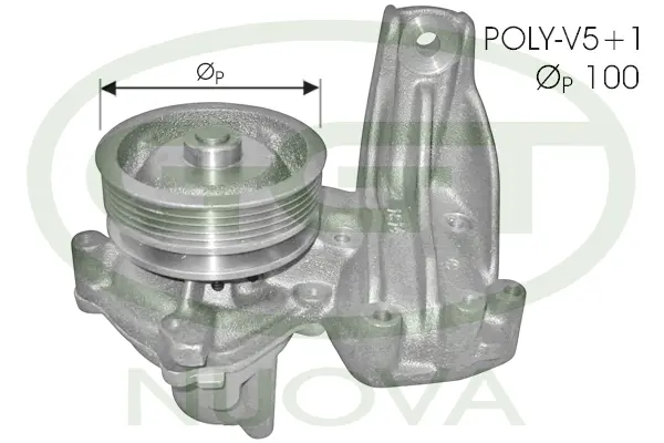 Water Pump, engine cooling (PA00809)