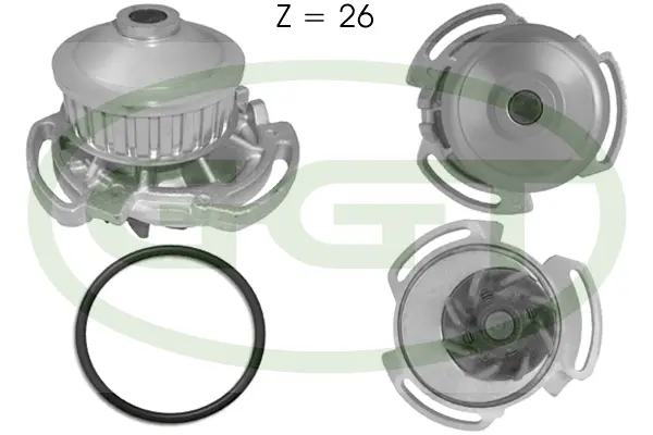 Water Pump, engine cooling (PA10141)